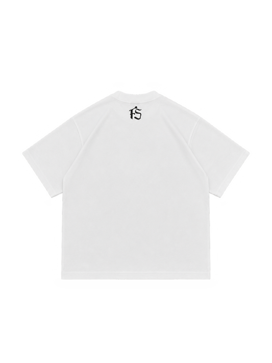 CAMO TEE - WHITE