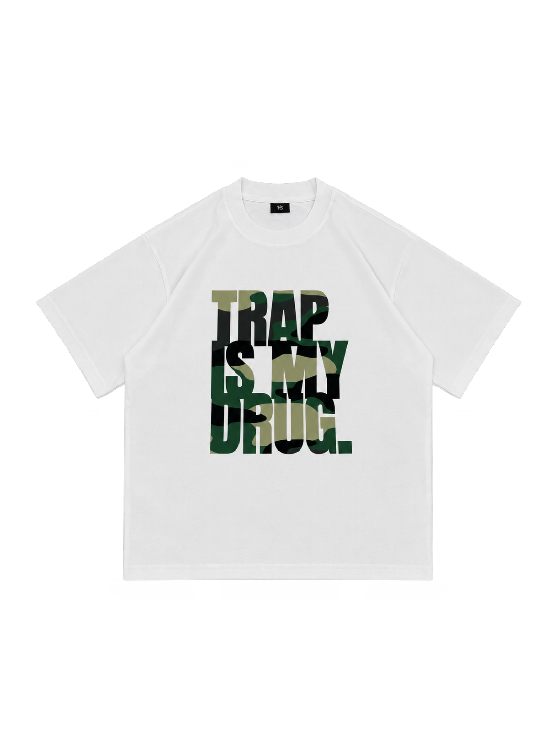 CAMO TEE - WHITE