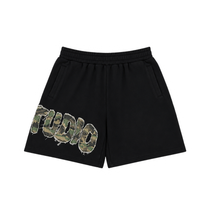CAMO SHORT - BLACK